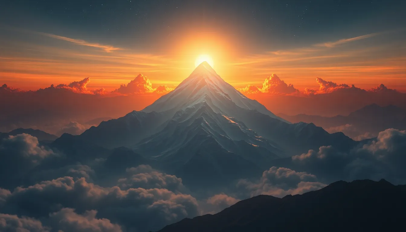Mount Meru: The Intersection of Earth and Heaven - Hindu Mythology